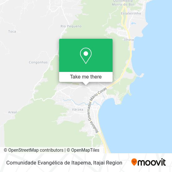 Comunidade Evangélica de Itapema map