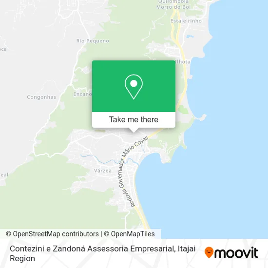 Contezini e Zandoná Assessoria Empresarial map