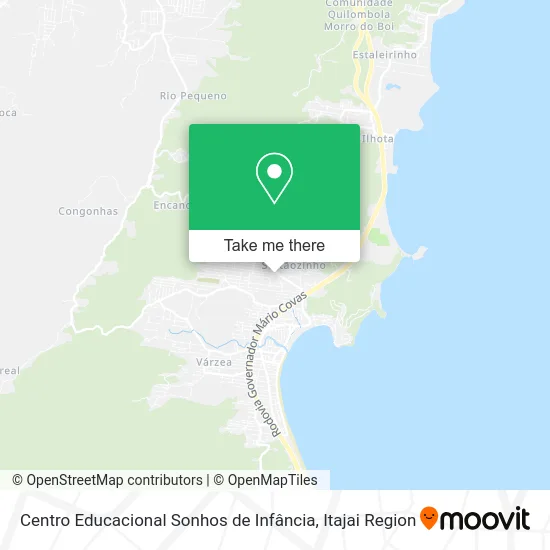 Centro Educacional Sonhos de Infância map