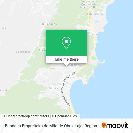 Bandeira Empreiteira de Mão de Obra map