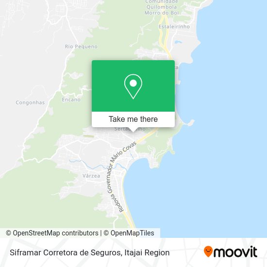 Siframar Corretora de Seguros map