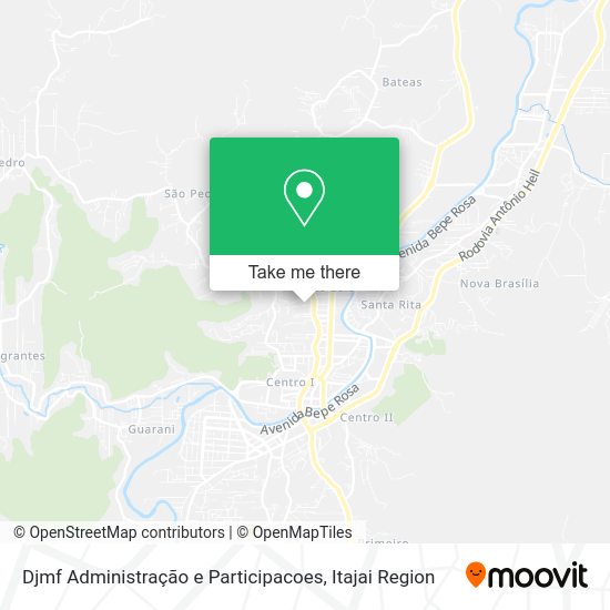 Djmf Administração e Participacoes map