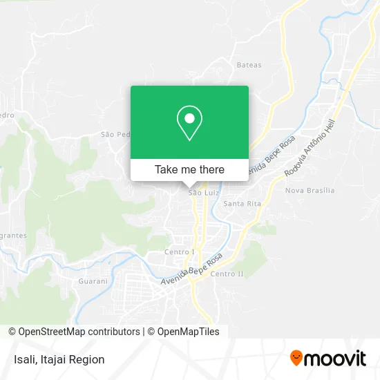 Isali map