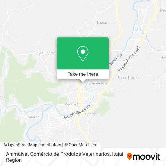 Animalvet Comércio de Produtos Veterinarios map