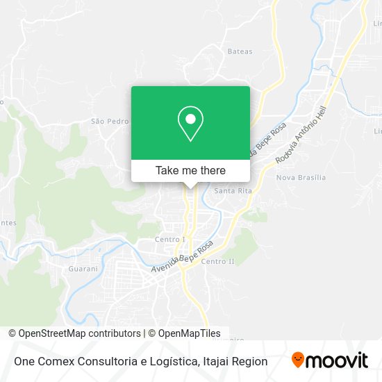 One Comex Consultoria e Logística map