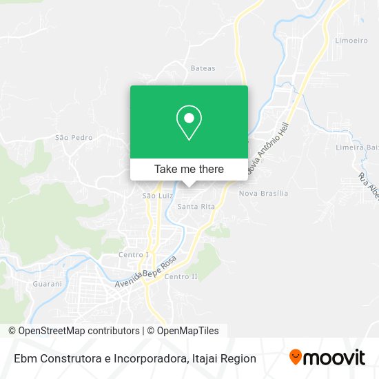 Ebm Construtora e Incorporadora map