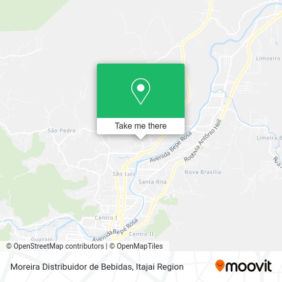 Moreira Distribuidor de Bebidas map