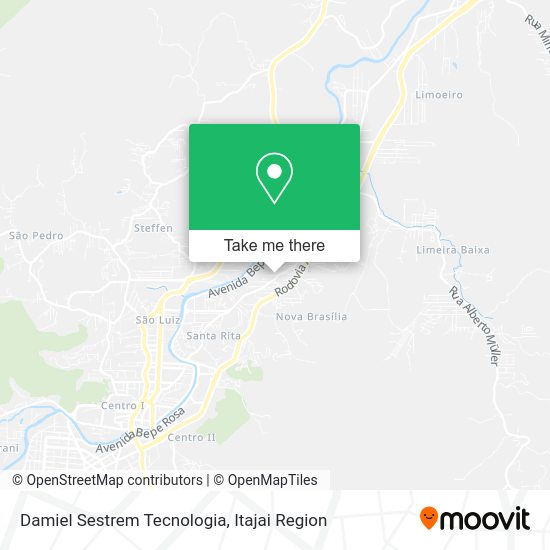Damiel Sestrem Tecnologia map