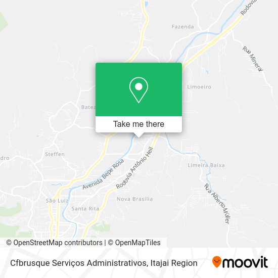 Cfbrusque Serviços Administrativos map
