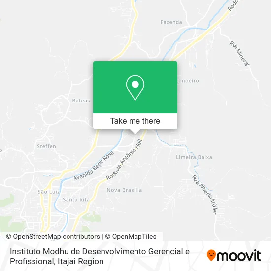 Instituto Modhu de Desenvolvimento Gerencial e Profissional map