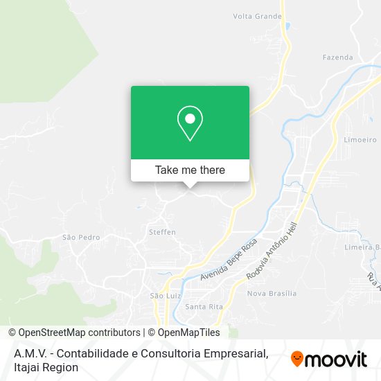A.M.V. - Contabilidade e Consultoria Empresarial map