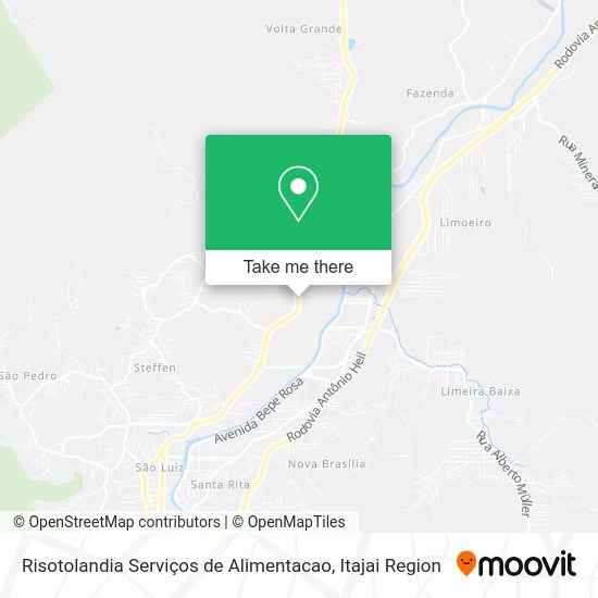 Risotolandia Serviços de Alimentacao map