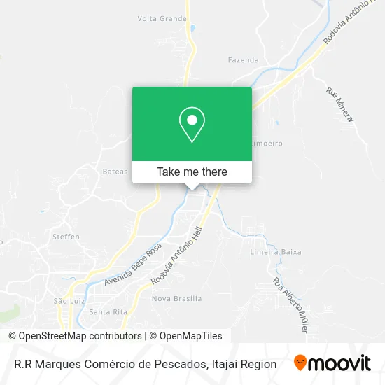 R.R Marques Comércio de Pescados map