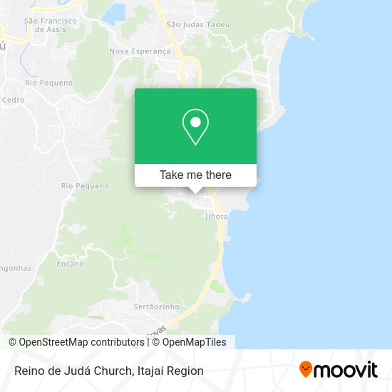 Reino de Judá Church map