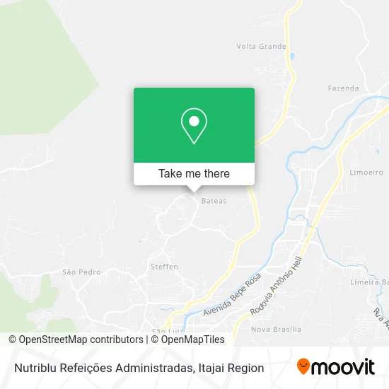 Nutriblu Refeições Administradas map