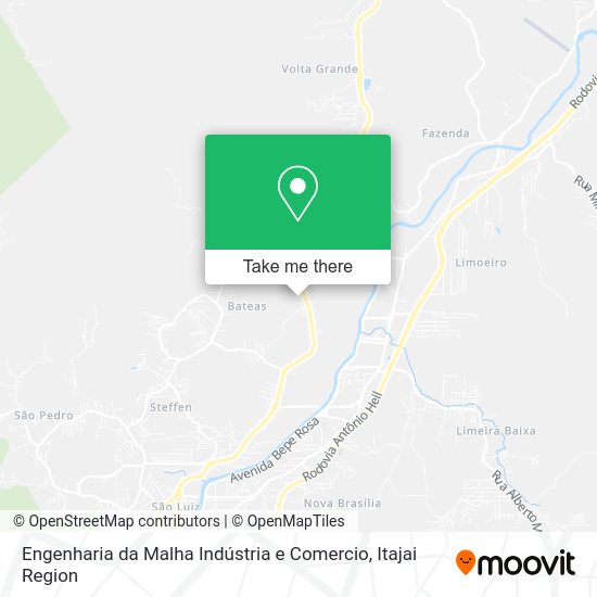 Engenharia da Malha Indústria e Comercio map