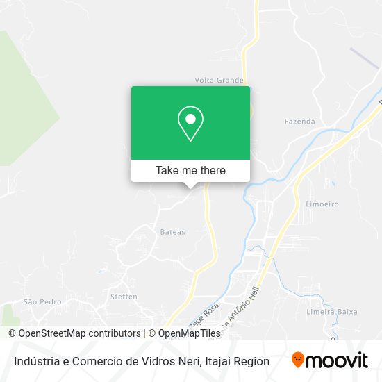 Indústria e Comercio de Vidros Neri map
