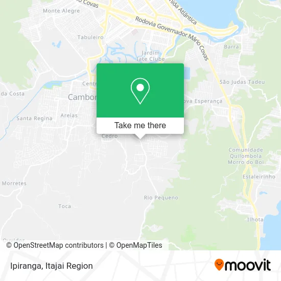 Ipiranga map