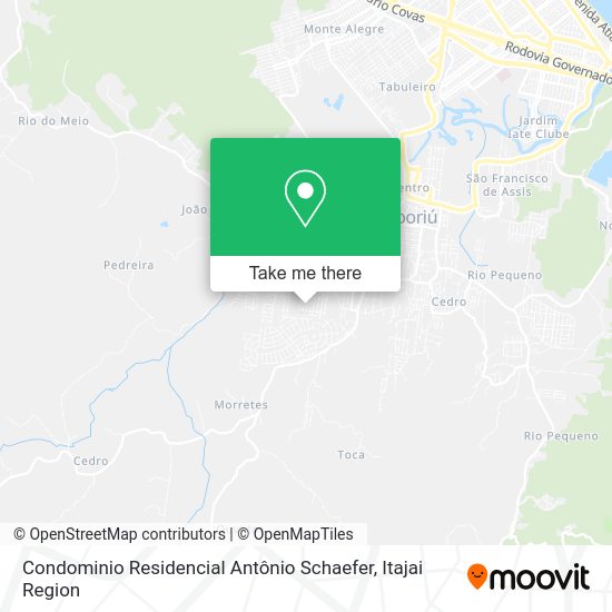 Condominio Residencial Antônio Schaefer map
