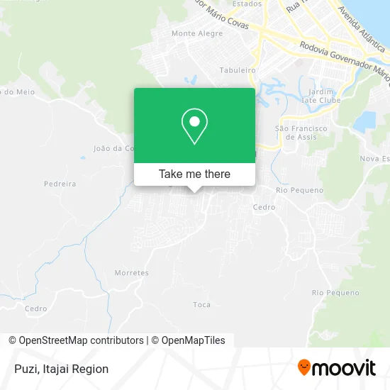 Puzi map