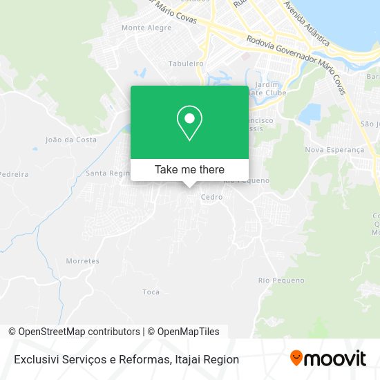 Exclusivi Serviços e Reformas map