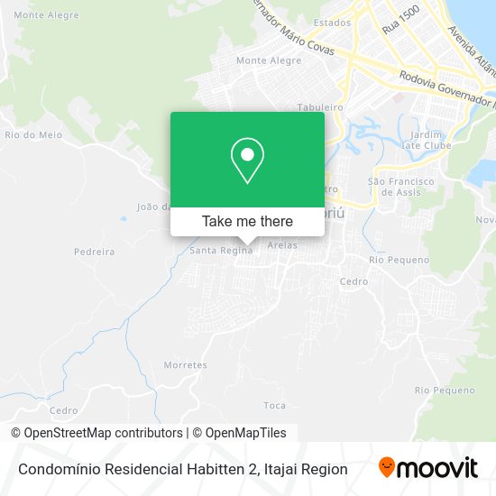Condomínio Residencial Habitten 2 map