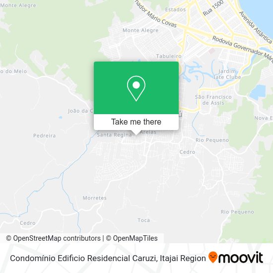 Condomínio Edificio Residencial Caruzi map