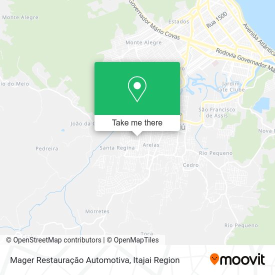 Mager Restauração Automotiva map