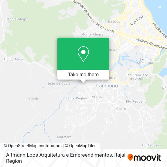Altmann Loos Arquitetura e Empreendimentos map