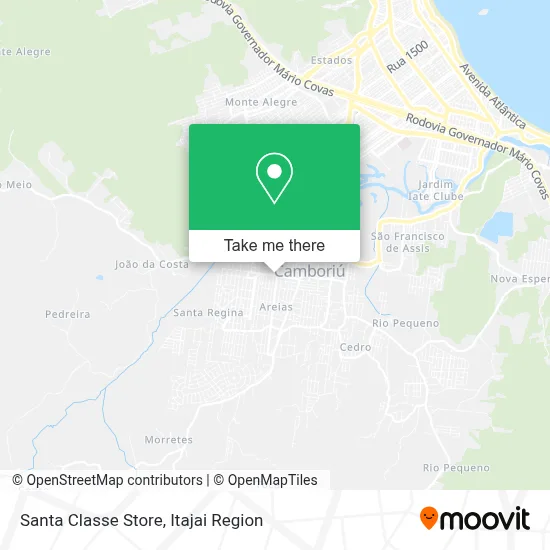 Santa Classe Store map