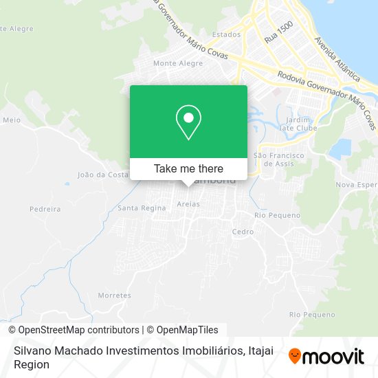Silvano Machado Investimentos Imobiliários map