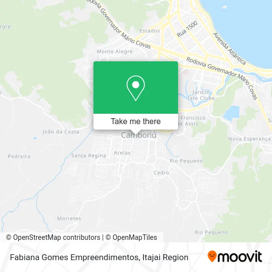 Fabiana Gomes Empreendimentos map