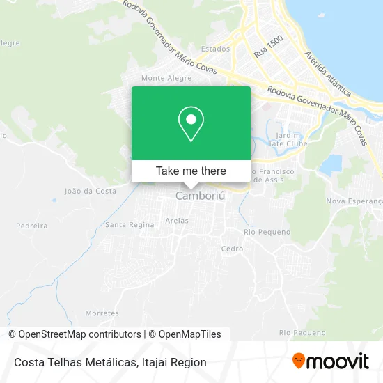 Costa Telhas Metálicas map