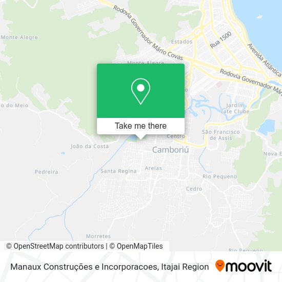 Manaux Construções e Incorporacoes map