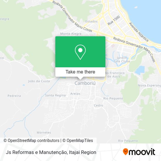 Js Reformas e Manutenção map