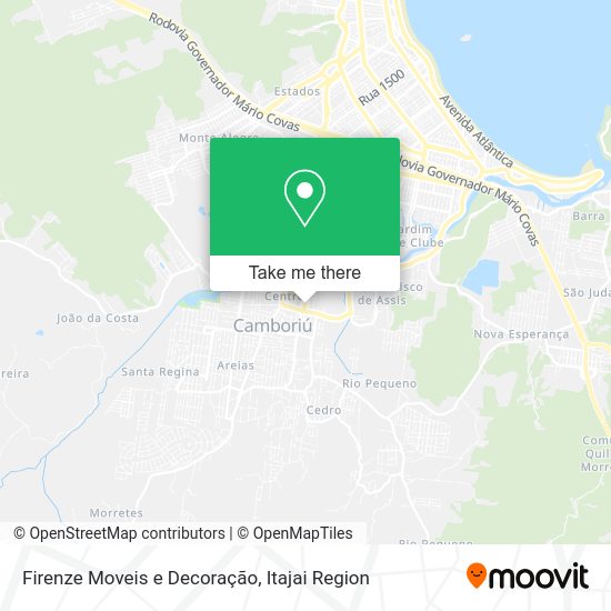 Firenze Moveis e Decoração map