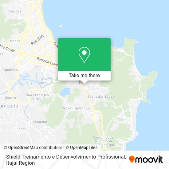 Shield Treinamento e Desenvolvimento Profissional map