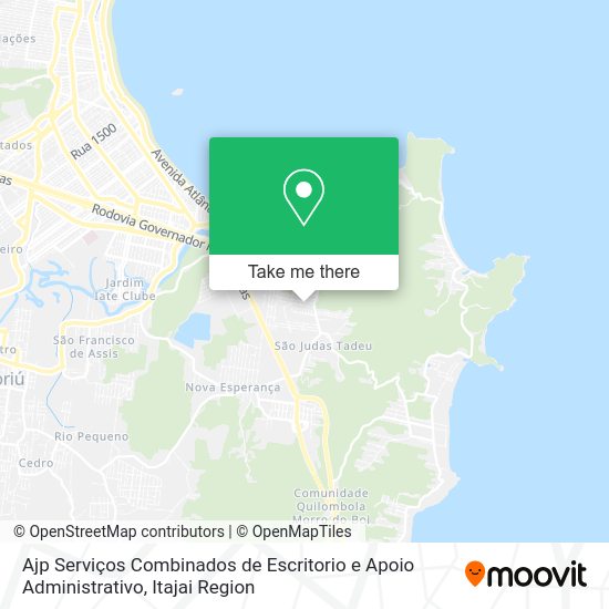 Ajp Serviços Combinados de Escritorio e Apoio Administrativo map