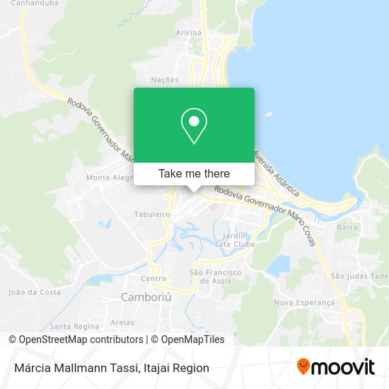 Márcia Mallmann Tassi map