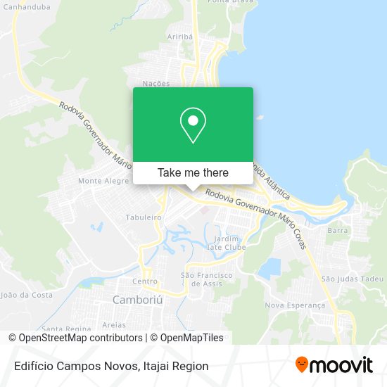 Edifício Campos Novos map