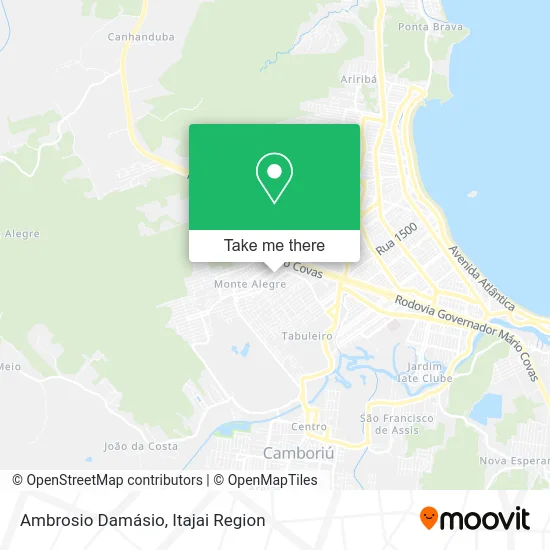 Ambrosio Damásio map