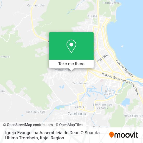Igreja Evangelica Assembleia de Deus O Soar da Última Trombeta map