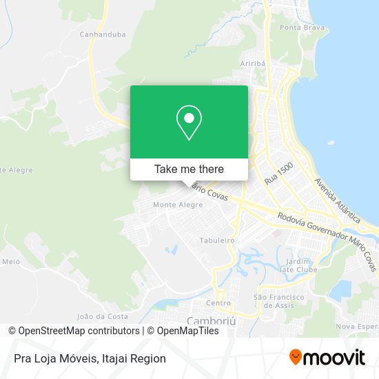 Pra Loja Móveis map