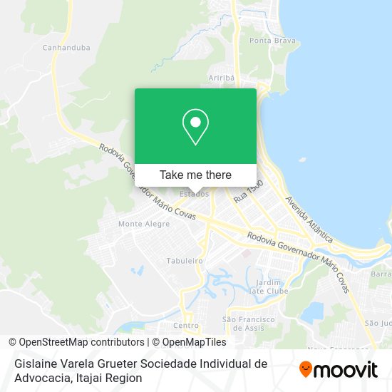 Gislaine Varela Grueter Sociedade Individual de Advocacia map
