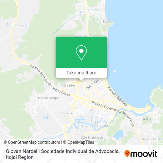 Giovan Nardelli Sociedade Individual de Advocacia map