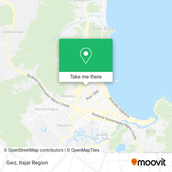 Gwz map