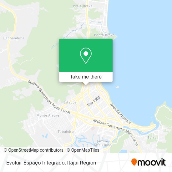 Evoluir Espaço Integrado map