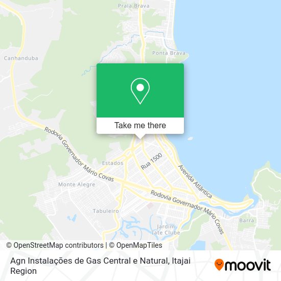Agn Instalações de Gas Central e Natural map
