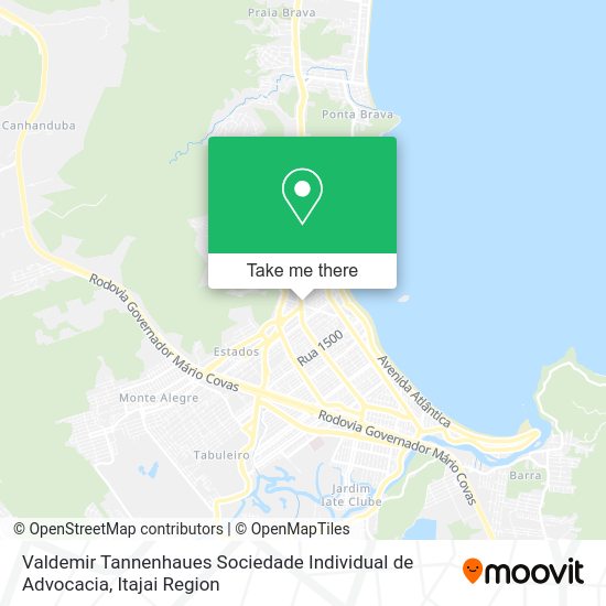 Valdemir Tannenhaues Sociedade Individual de Advocacia map