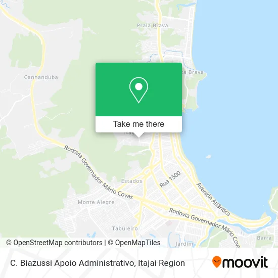 C. Biazussi Apoio Administrativo map